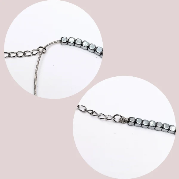 10 m de cordon synthétique 0,5 mm gris clair