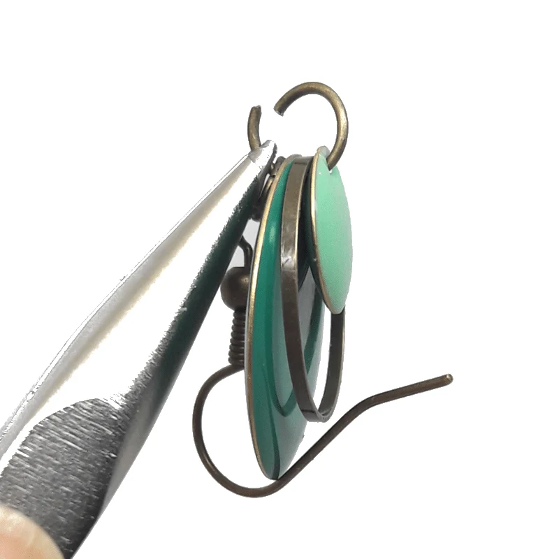 10g environ 170 anneaux ouverts 6 mm bronze