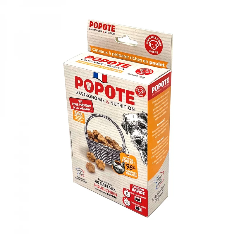 Kit de friandises à préparer pour chien - Poulet