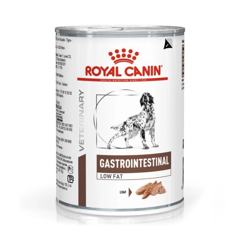ROYAL CANIN Veterinary Gastrointestinal Low Fat en mousse - Pâtée pour chien