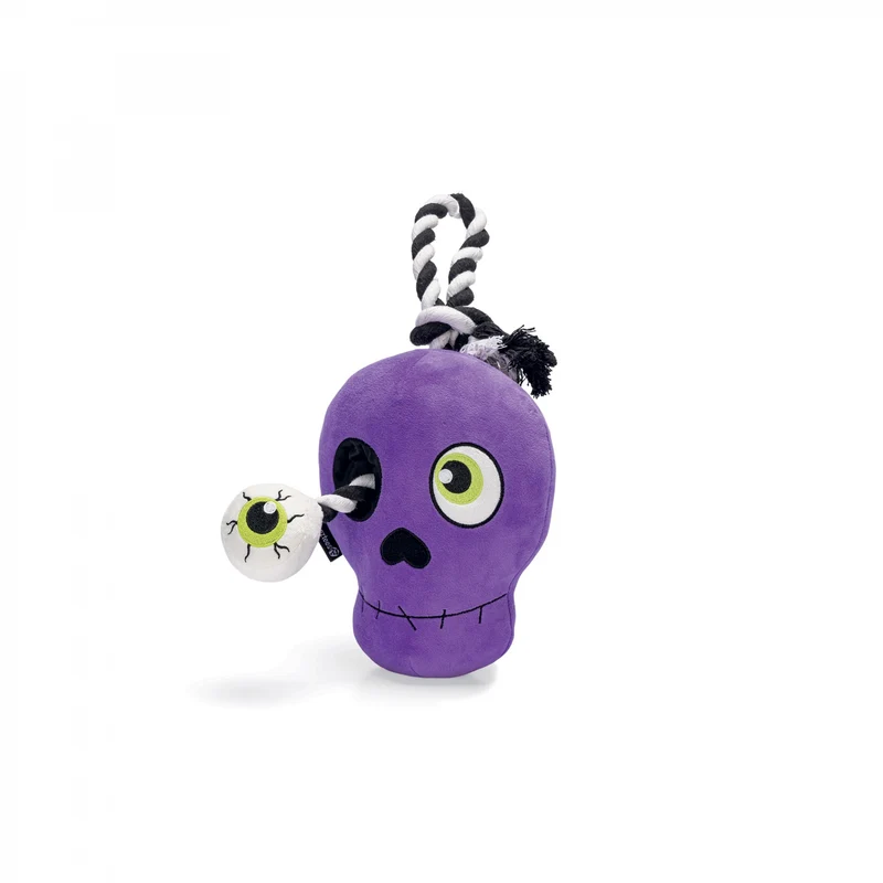 Peluche crâne d'Halloween