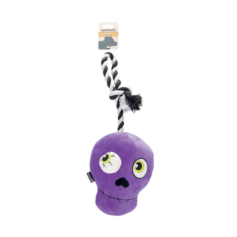 Peluche crâne d'Halloween