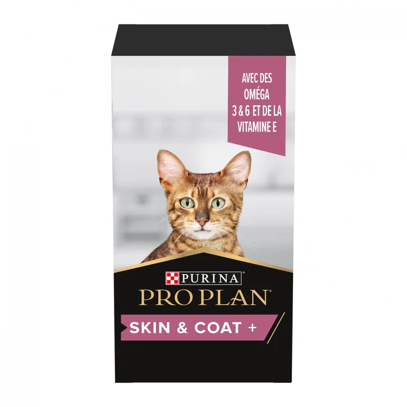 PRO PLAN Skin & Coat+ en huile - Aliment complémentaire pour chat