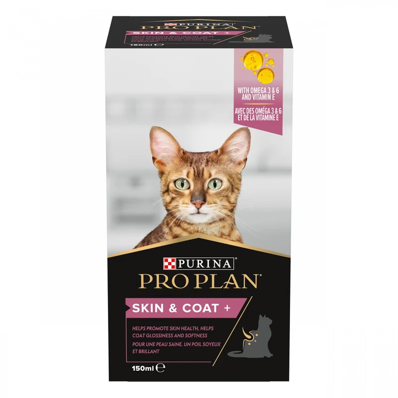 PRO PLAN Skin & Coat+ en huile - Aliment complémentaire pour chat