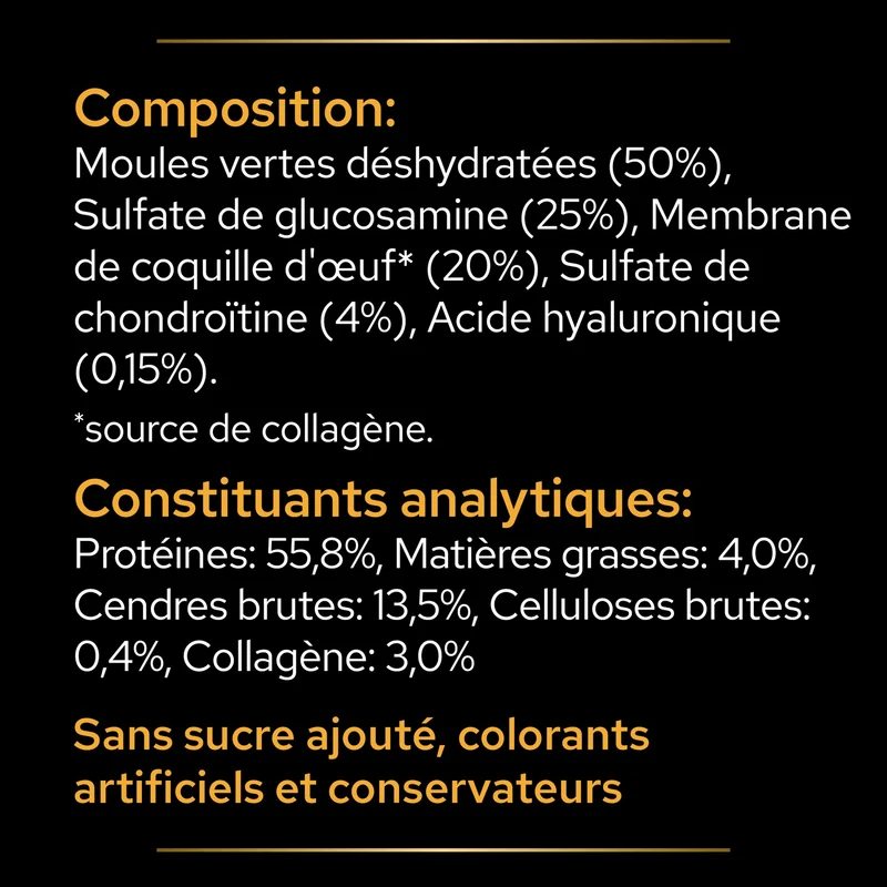 PRO PLAN Mobility+ en poudre - Aliment complémentaire pour chien