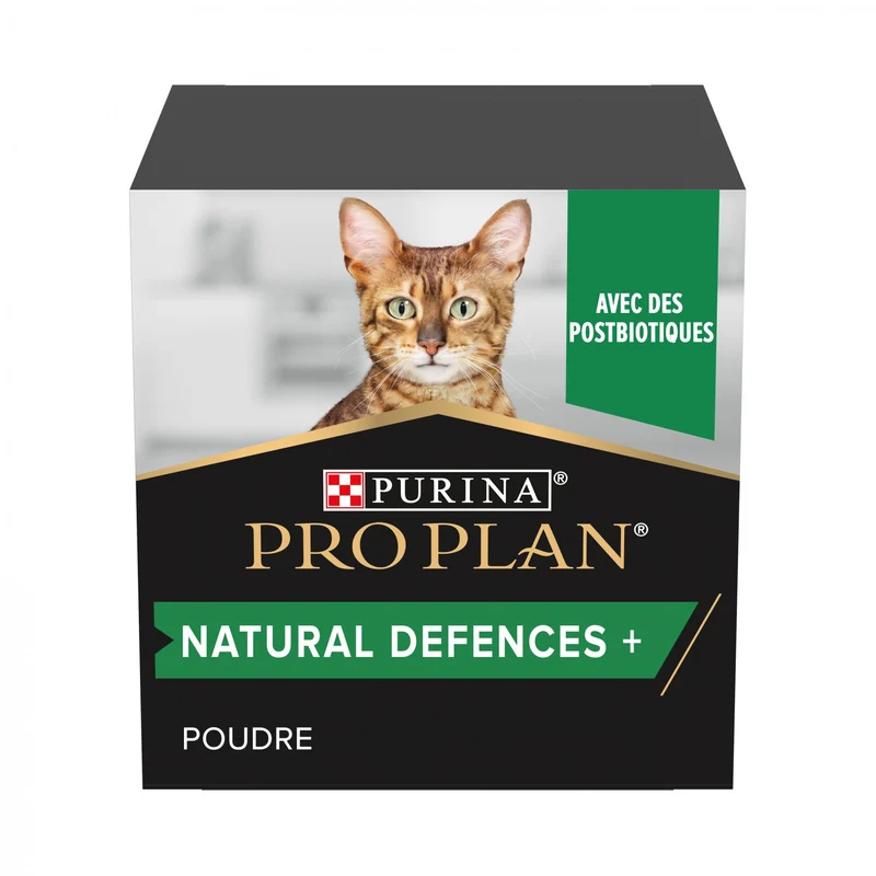 PRO PLAN® Natural Defenses+ en poudre - Aliment complémentaire pour chat