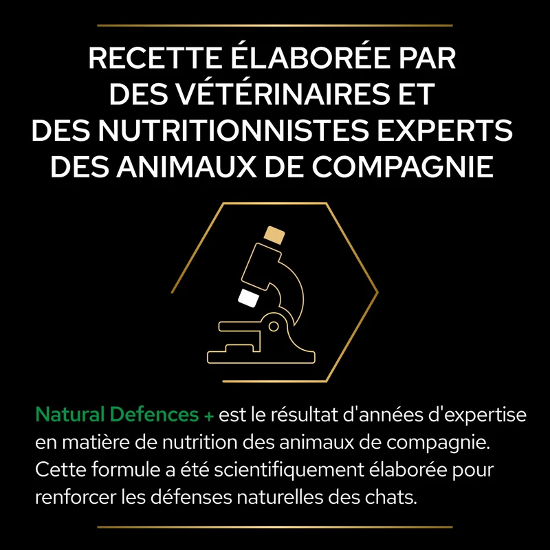 PRO PLAN® Natural Defenses+ en poudre - Aliment complémentaire pour chat