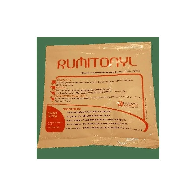 RUMITONYL BTE 100 SACHETS X 70G