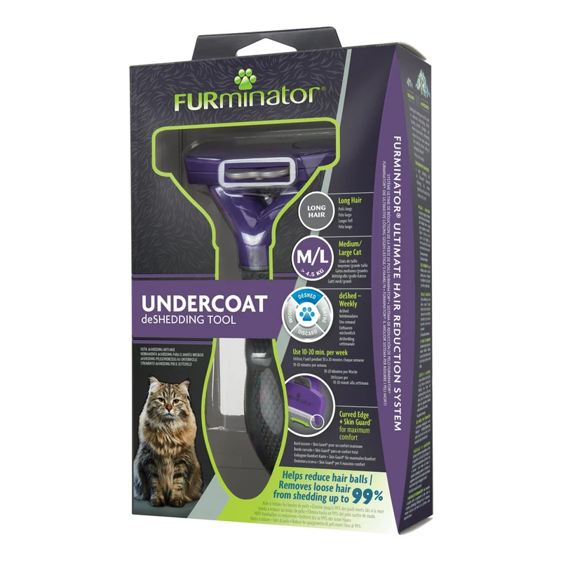 Brosse Furminator poils longs