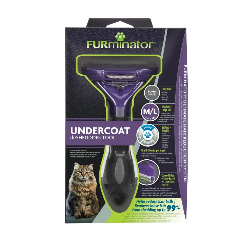 Brosse Furminator poils longs