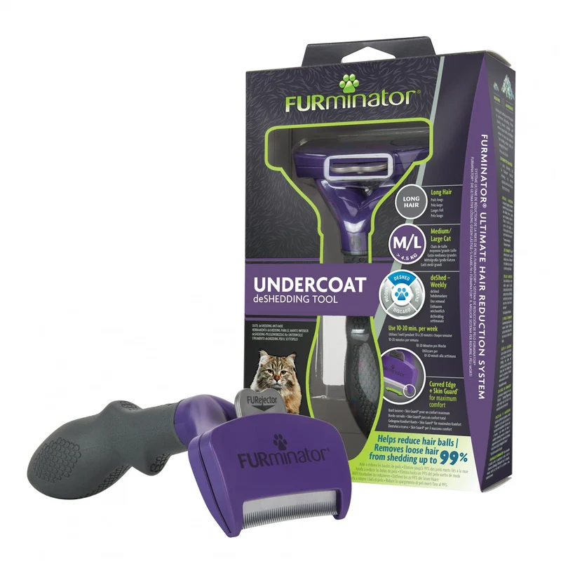 Brosse Furminator poils longs