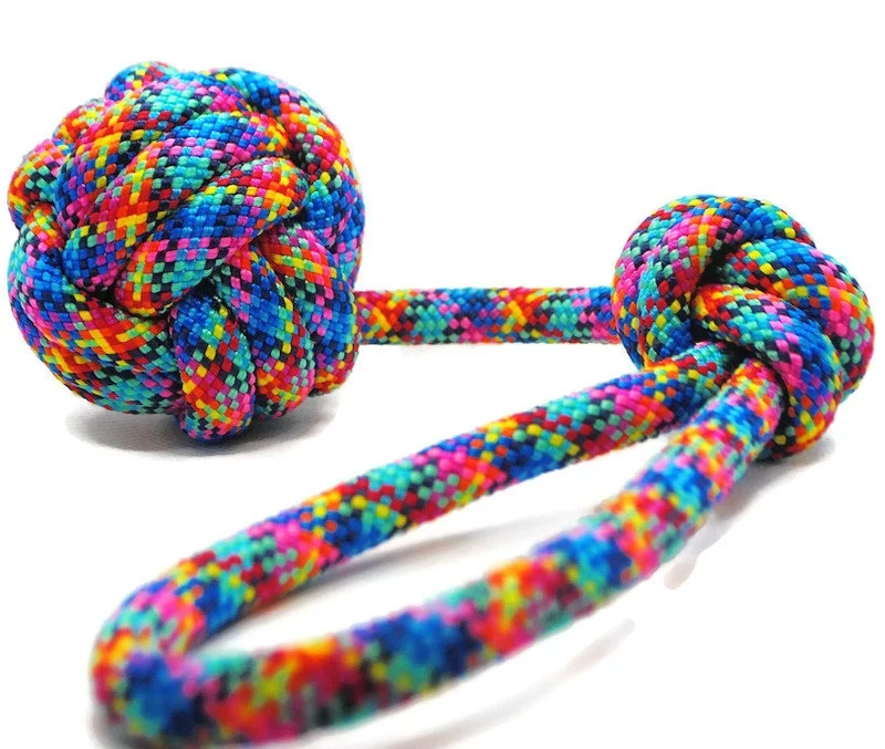 Jouet pour chien corde boule flottante | Laisse de wouf