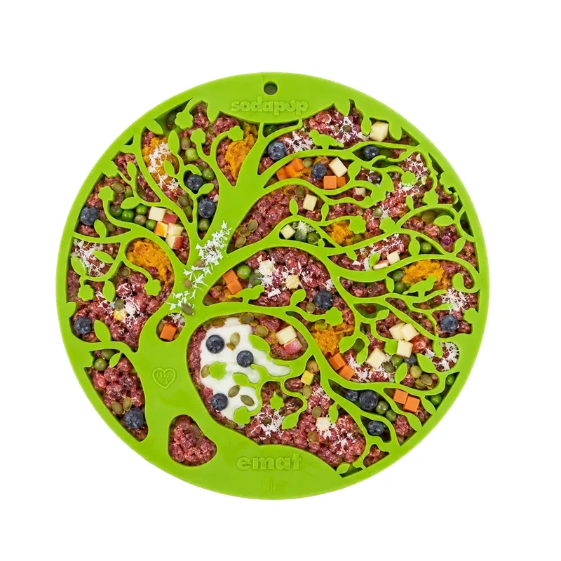 Tapis de léchage Arbre de Vie – eMat à ventouses pour chien – Sodapup®