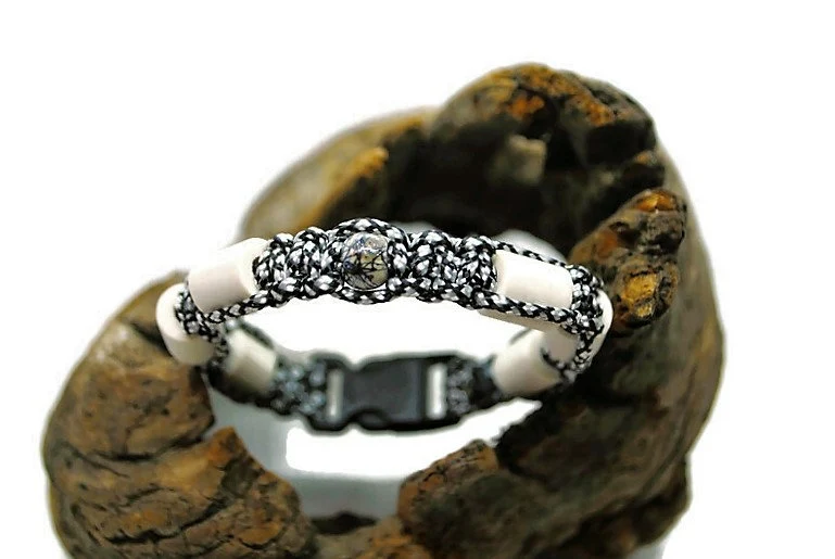 Bracelet anti-tiques pour humain en céramique EM - 1cm