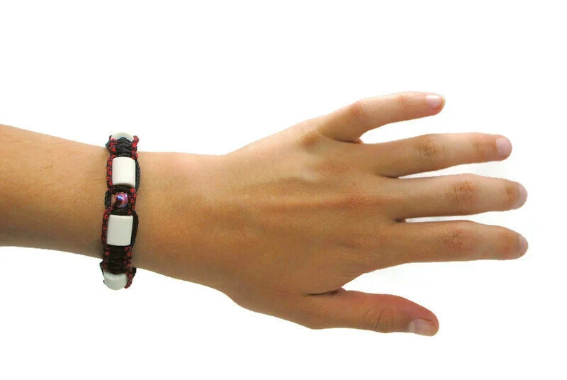 Bracelet anti-tiques pour humain en céramique EM - 1cm
