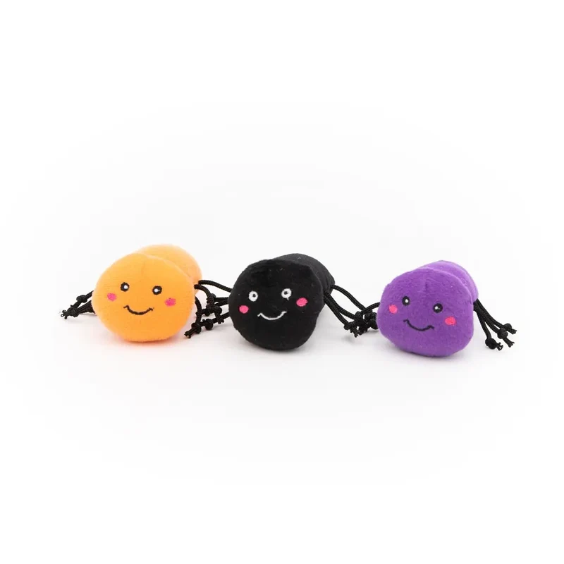 Peluche de flair Toile d'Araignée – Jouet d'occupation pour chien – ZippyPaws® Burrow™ Halloween