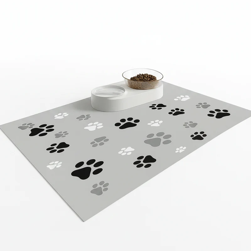 Tapis gamelle chien