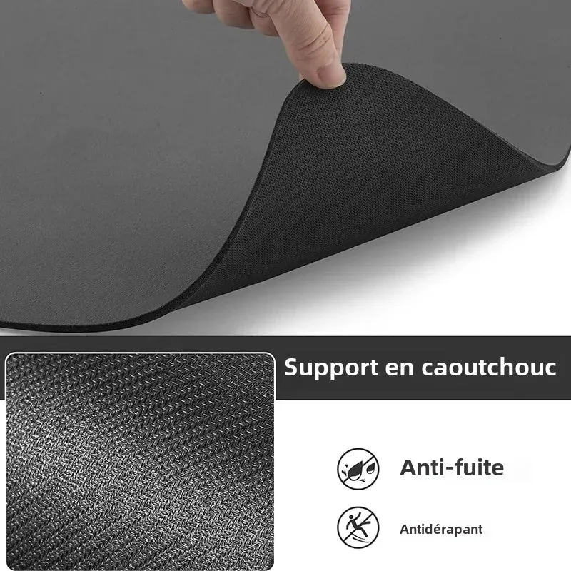 Tapis sous gamelle chien
