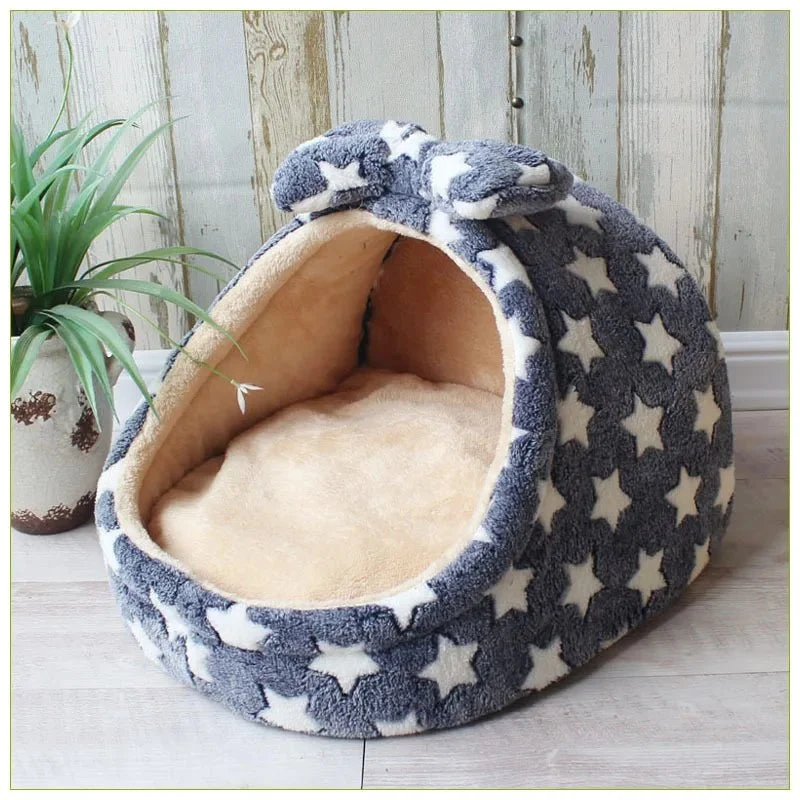 Panier tanière pour petit chien