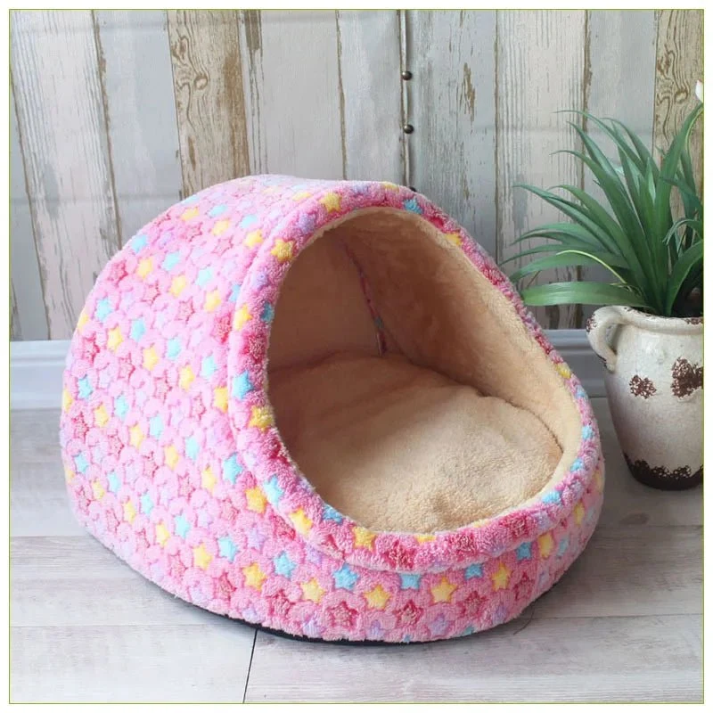 Panier tanière pour petit chien