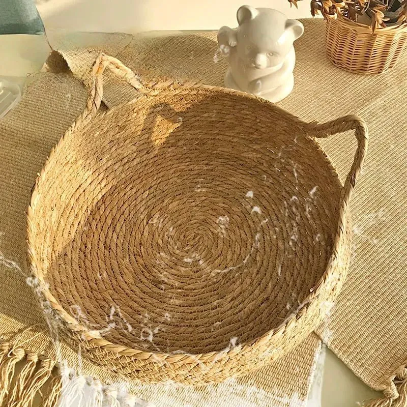 Panier pour chien en osier