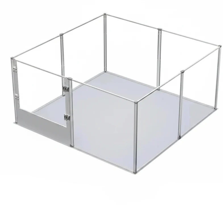 Cage transparente pour chien