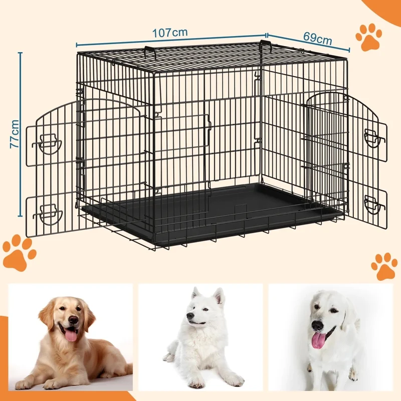 Cage intérieure pour tous les chiens