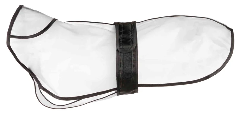 Veste impermeable transparente pour chien