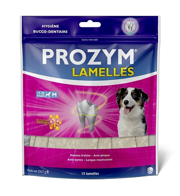 Prozym lamelles à mâcher - Lots économiques - 15 lamelles