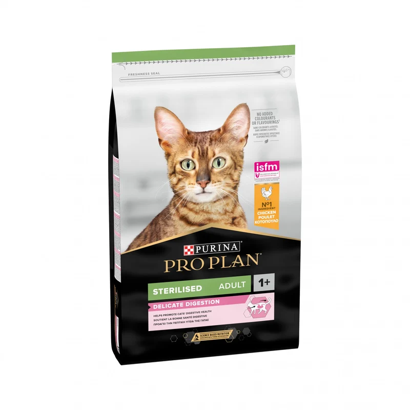 PRO PLAN Delicate Digestion Sterilised Adult au Poulet - Croquettes pour chat
