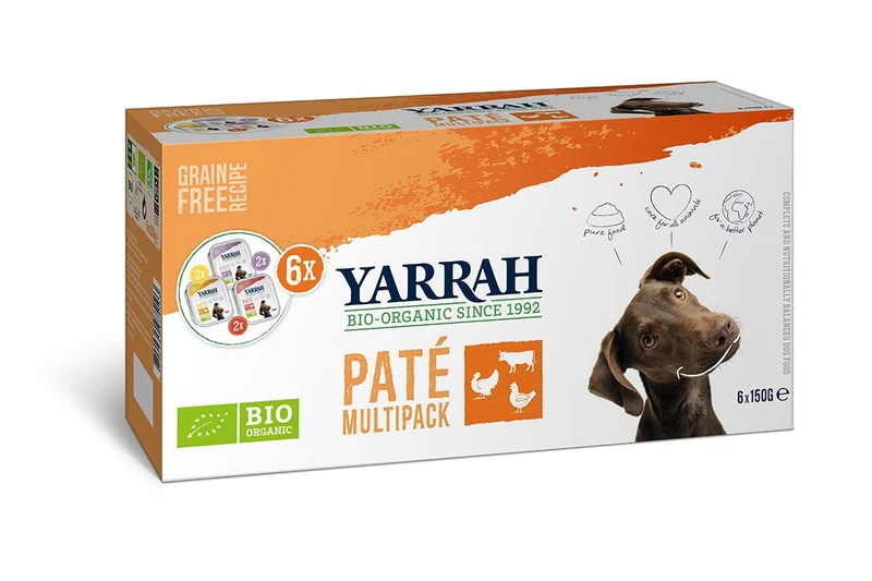 Yarrah multi-pack bio - Lot 6 x 150g