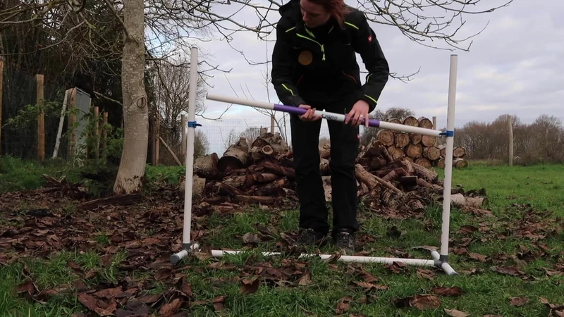 Agility Run Haie d'entrainement en PVC