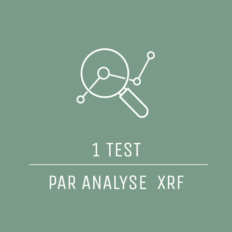 1 pré-test par analyse XRF