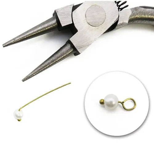 Pince ronde à ressort, pince conique pour bijoux