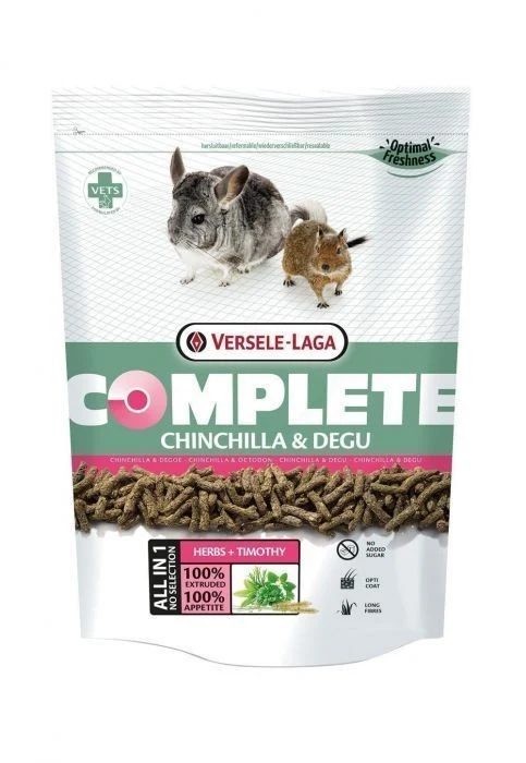 Nourriture pour rongeurs Chinchillas et Dègues 500g