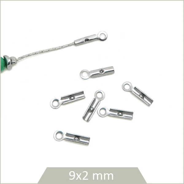 30 embouts de chaîne serpent en acier inoxydable
