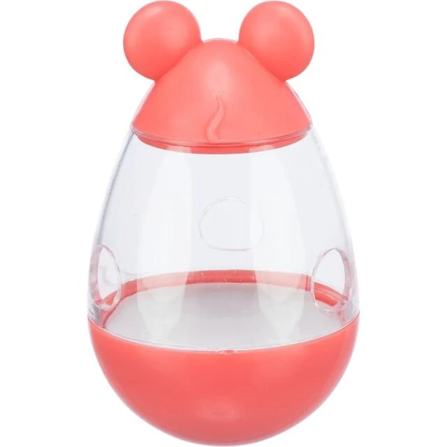 Jouet distributeur de friandises pour chats et chatons forme souris
