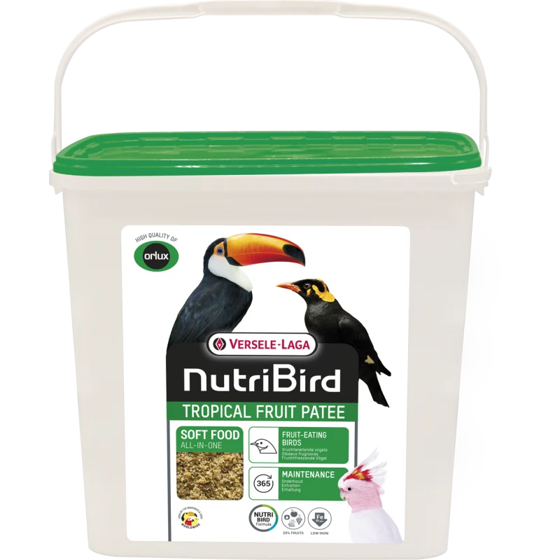Nutri Bird Tropical Fruit Pâtée Soft Food DLUO dépassée