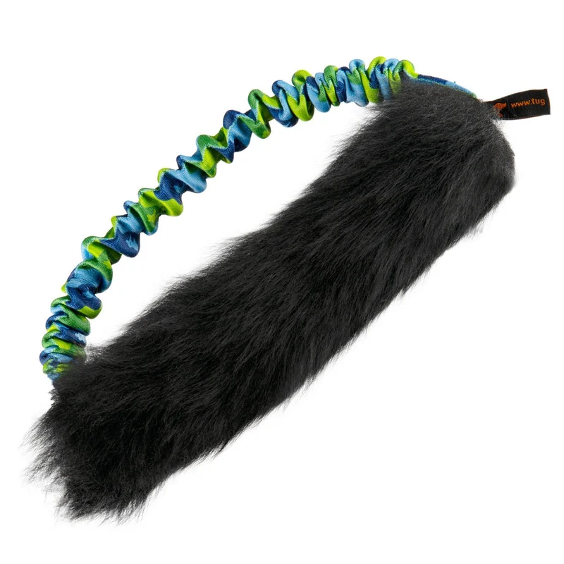 Tug E Nuff - Jouet en peau de mouton Sheep skin Bungee ring