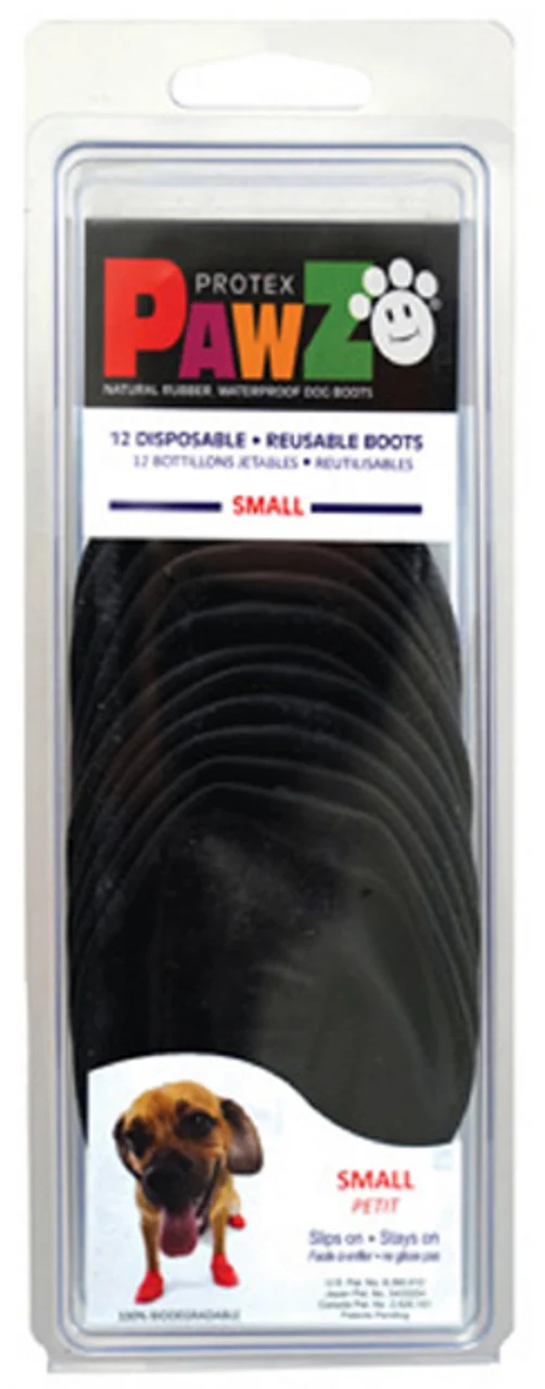 Pawz Bottes pour chiens Noires
