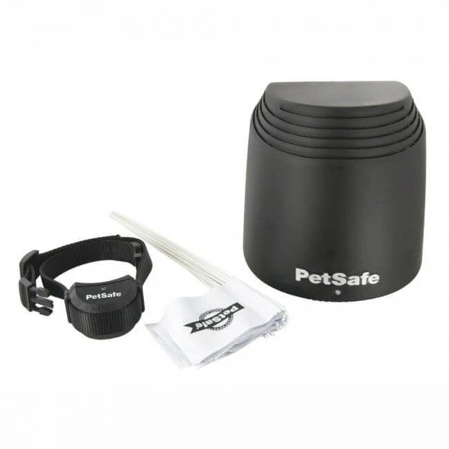 Cynnoteck Clôture anti fugue stay and play rechargeable sans fil