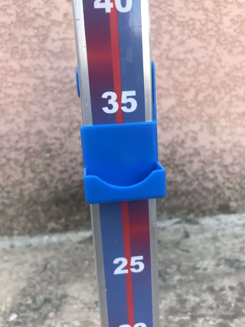 Taquets en PVC pour haie aluminium ou galvanisée