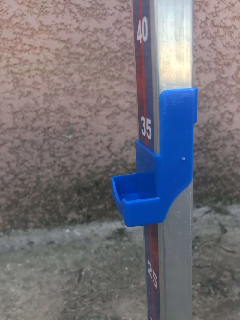 Taquets en PVC pour haie aluminium ou galvanisée