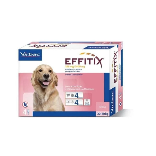 Effipro Spot On Pipettes antiparasitaires Chien