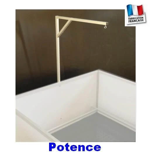Potence à lampe chauffante
