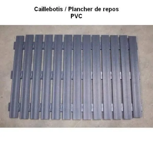 Caillebotis de repos en PVC