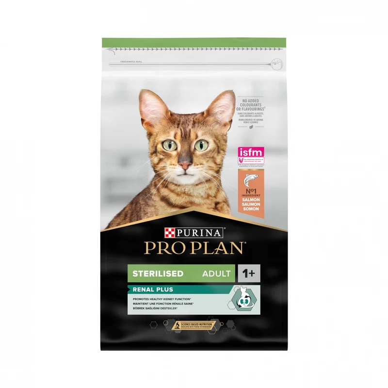 PRO PLAN Renal Plus Sterilised Adult au Saumon - Croquettes pour chat