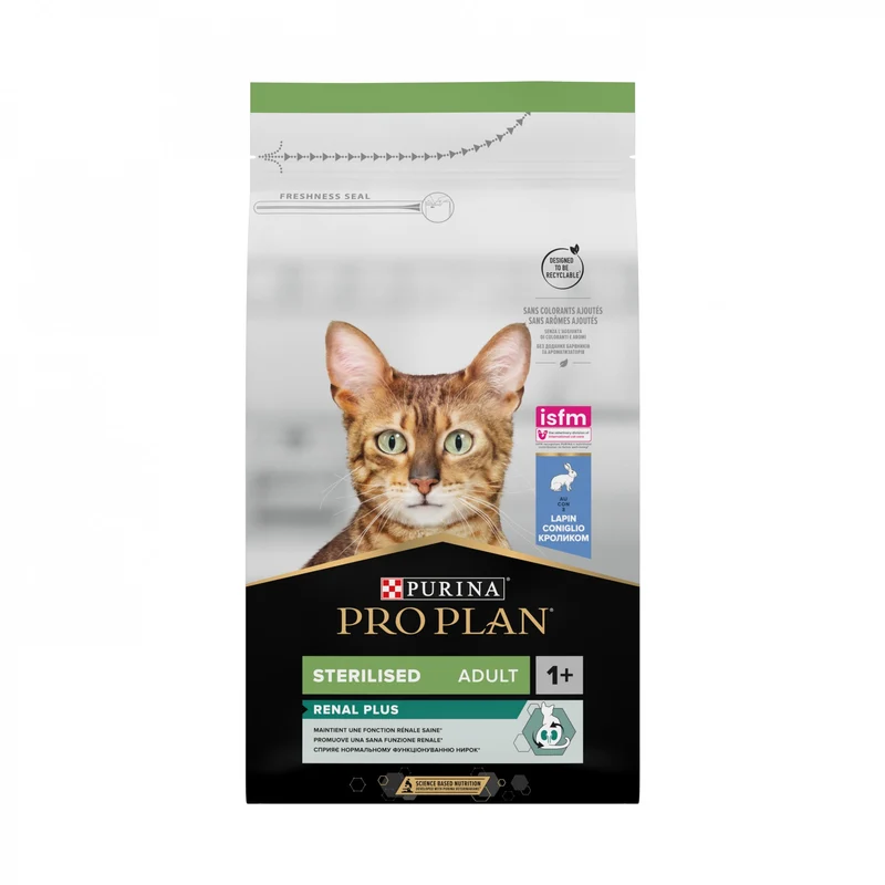 PRO PLAN Renal Plus Sterilised Adult au Lapin - Croquettes pour chat