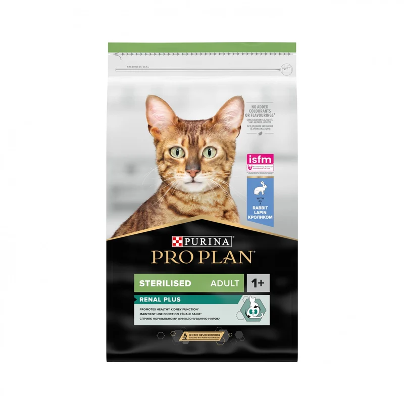 PRO PLAN Renal Plus Sterilised Adult au Lapin - Croquettes pour chat