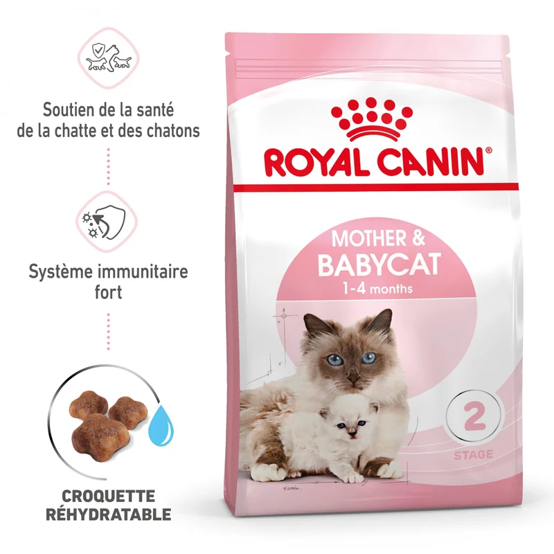 ROYAL CANIN Mother & BabyCat - Croquettes pour chatte et chaton